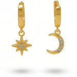 Celestial Set: Star Earrings & Sun and Moon Ring Amiees