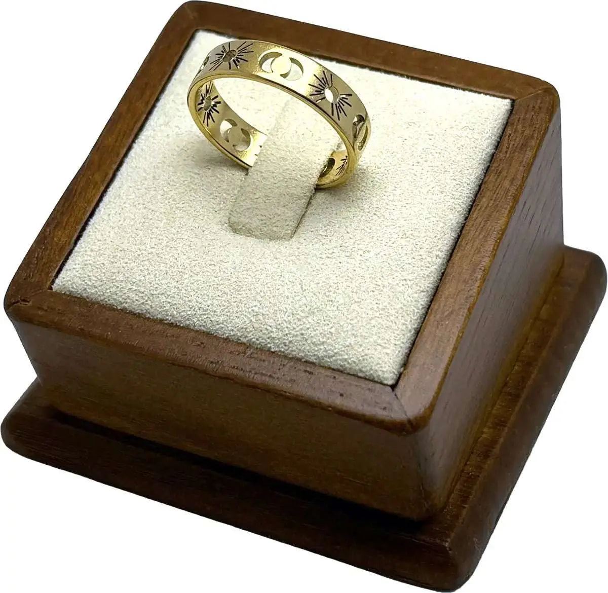 Celestial Sun and Moon Ring Amiees