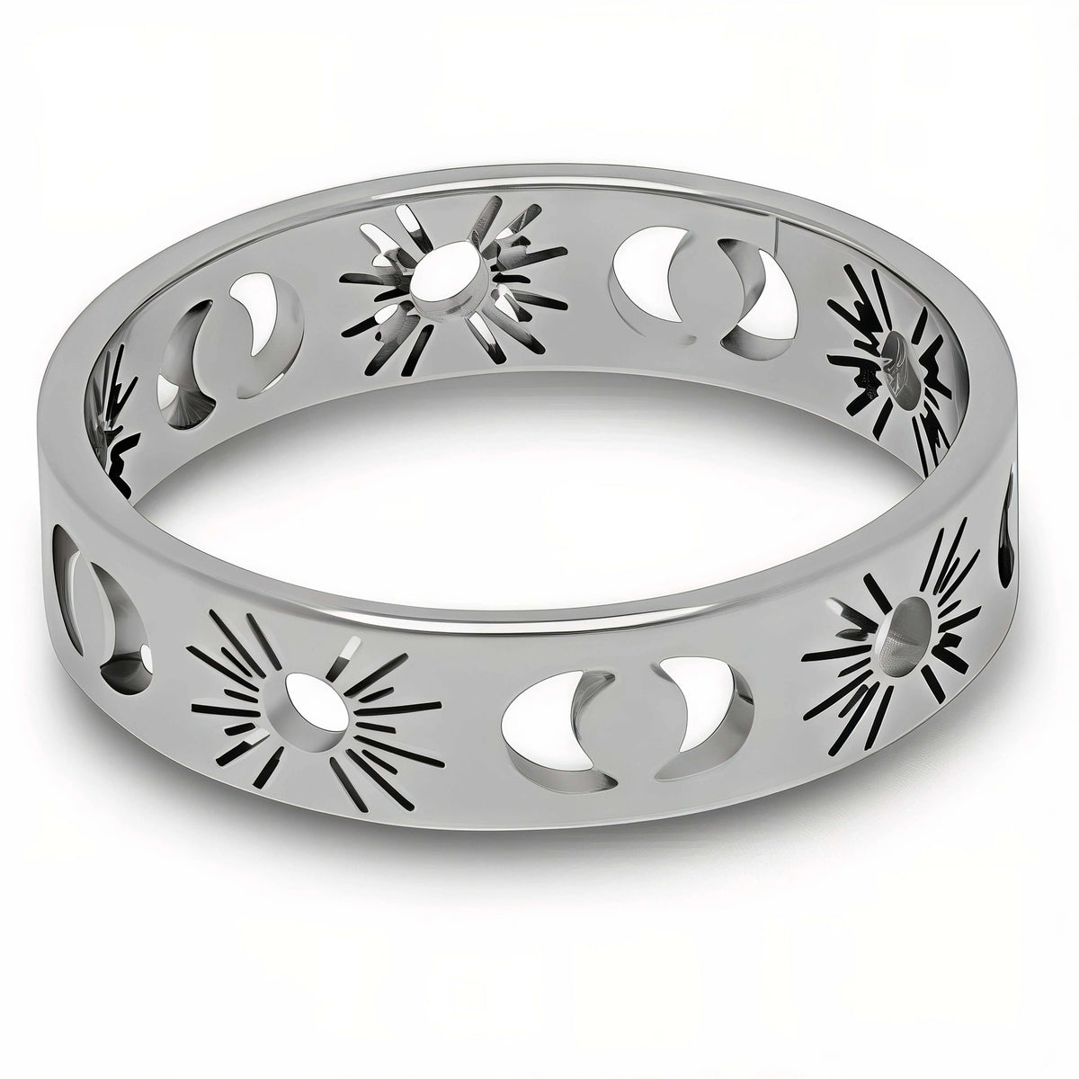 Celestial Sun and Moon Ring Amiees