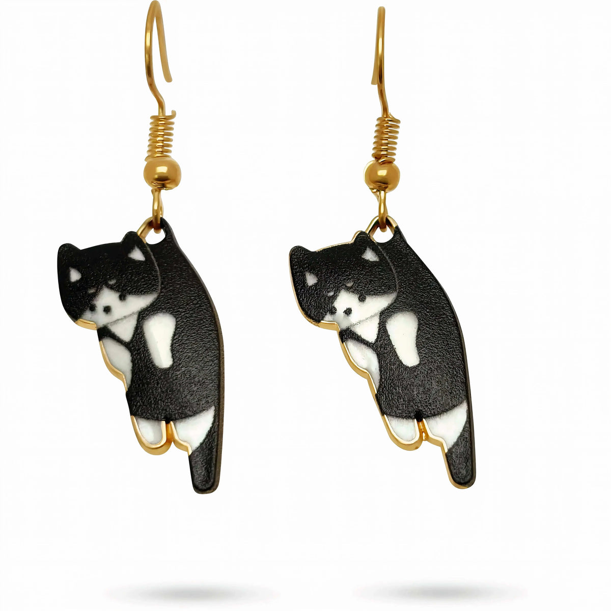 Dangling Cat Earrings Amiees