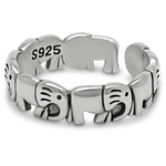 Sterling Silver Elephant Ring Amiees