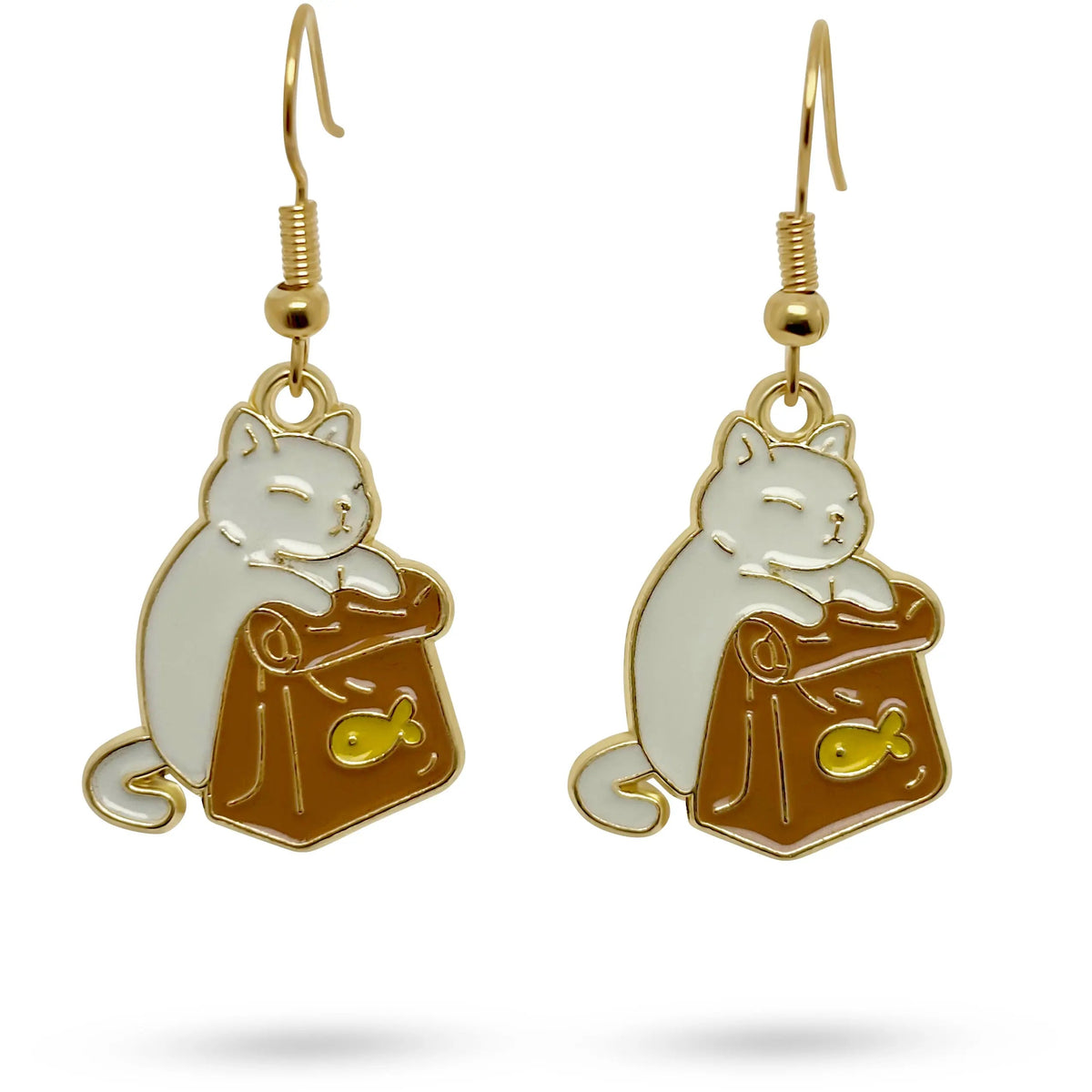 Flower Kitty Earrings Amiees