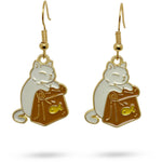 Flower Kitty Earrings Amiees