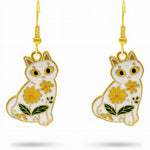 Flower Kitty Earrings Amiees