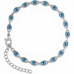 Evil Eye Beaded Charm Bracelet - Ciel Amiees