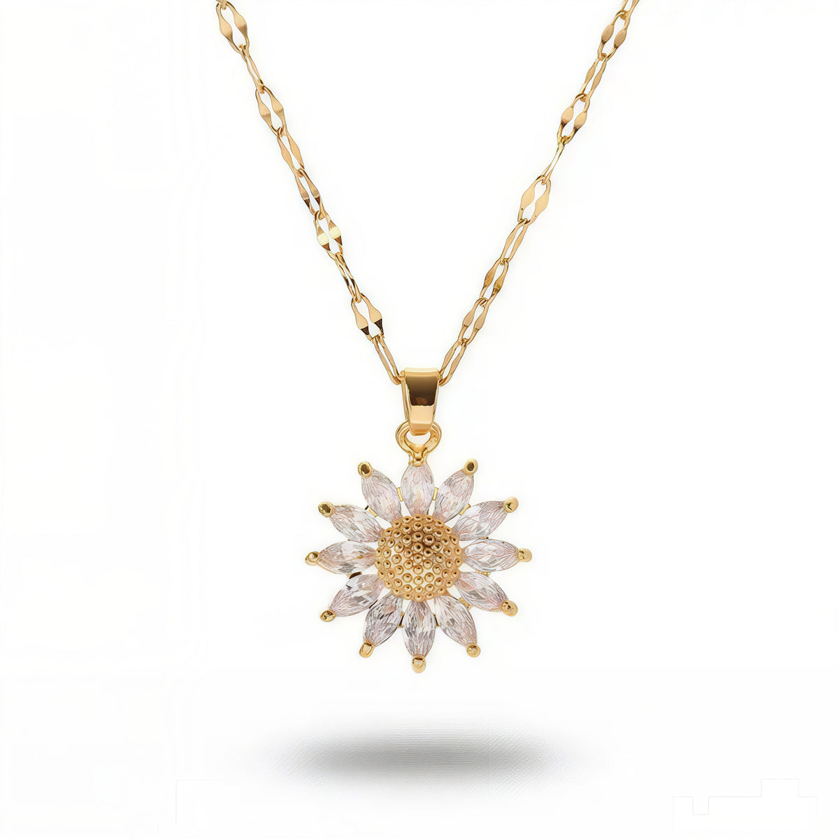 Radiant Bloom Flower Necklace Amiees