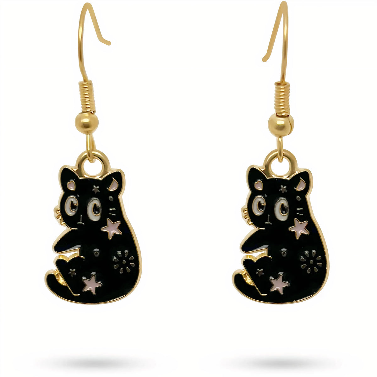 Star Kitty Earrings Amiees