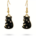 Star Kitty Earrings Amiees