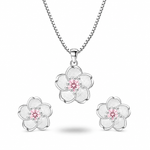 Crystal Blossom Jewelry Set Amiees