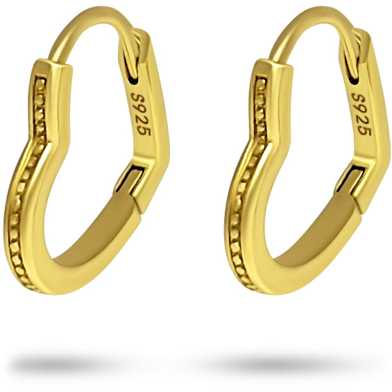 Retro 925 Sterling Silver Colored Starry Gold Square Hoop Earrings for Women's Wedding Parties Jewelry Accessories S925 (Copy) (Copy) Amiees