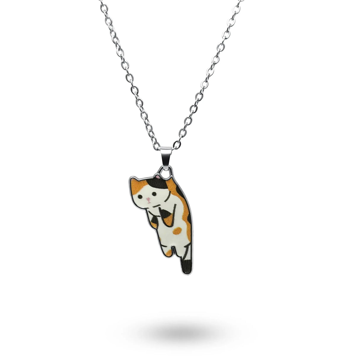 Dangling Cat Necklace_Amiees