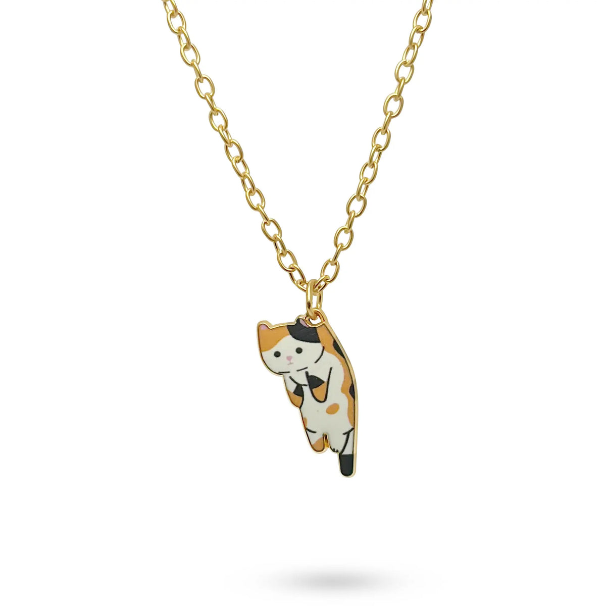 Dangling Cat Necklace_Amiees