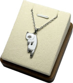 Dangling Cat Necklace_Amiees