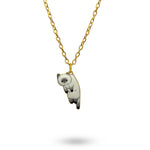 Dangling Cat Necklace_Amiees