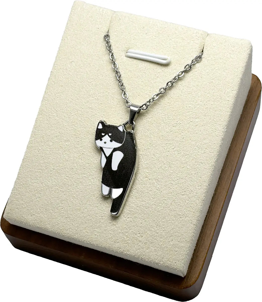 Dangling Cat Necklace_Amiees