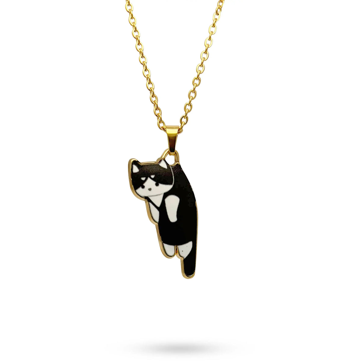 Dangling Cat Necklace_Amiees