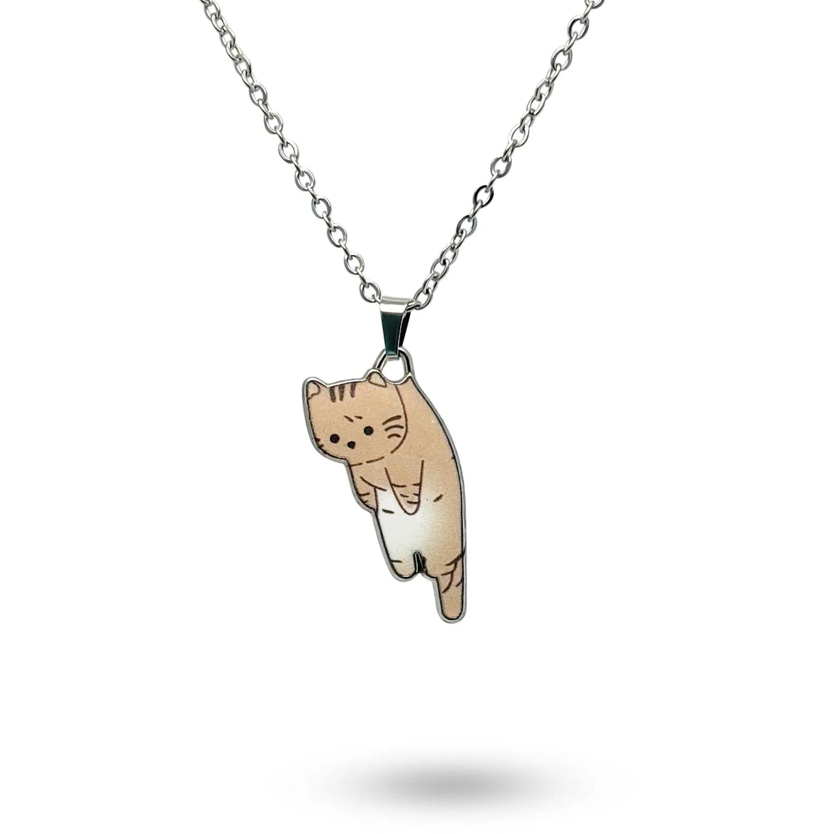 Dangling Cat Necklace_Amiees