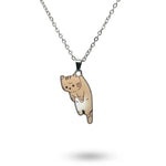 Dangling Cat Necklace_Amiees