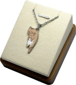 Dangling Cat Necklace_Amiees