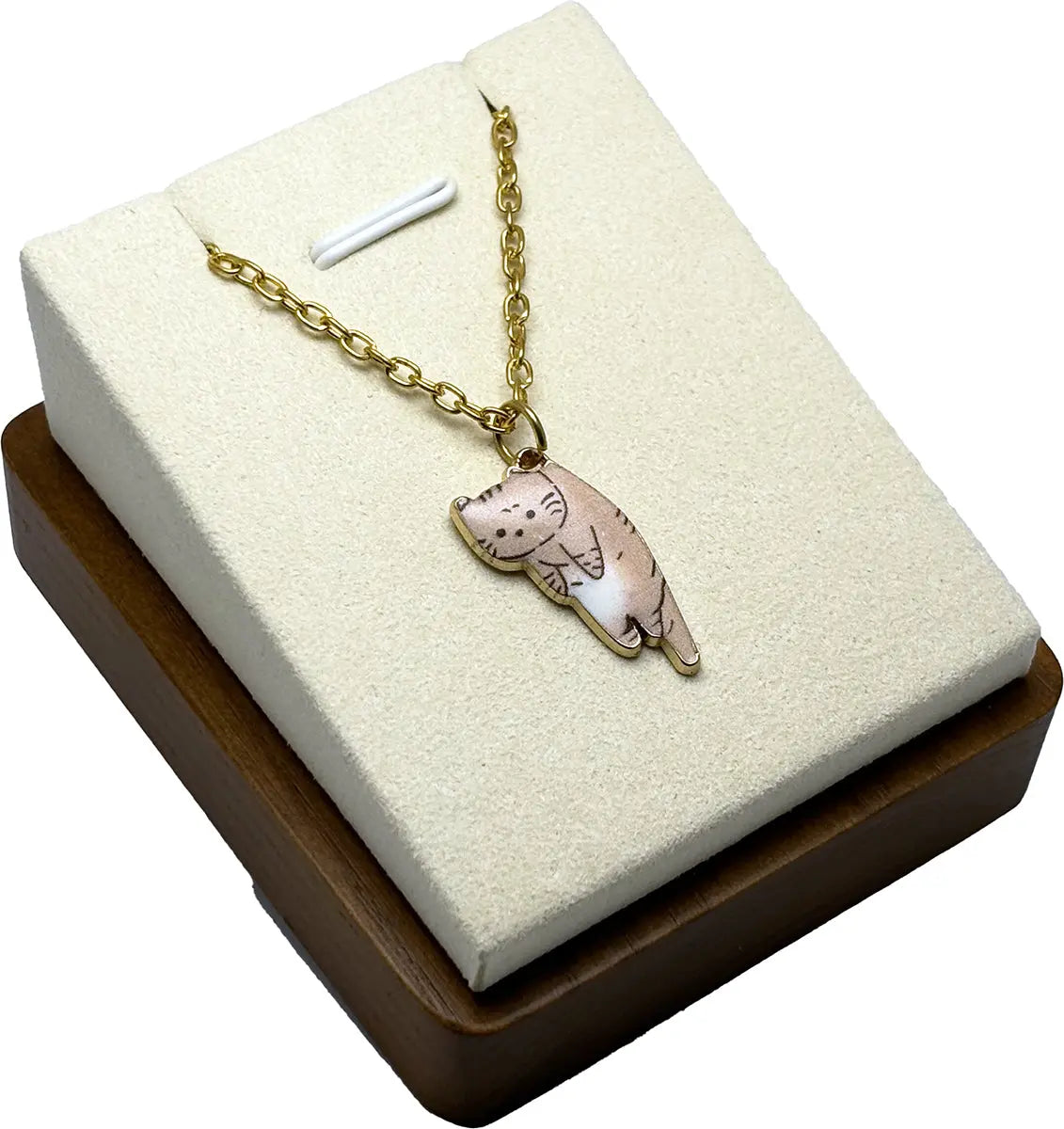 Dangling Cat Necklace_Amiees