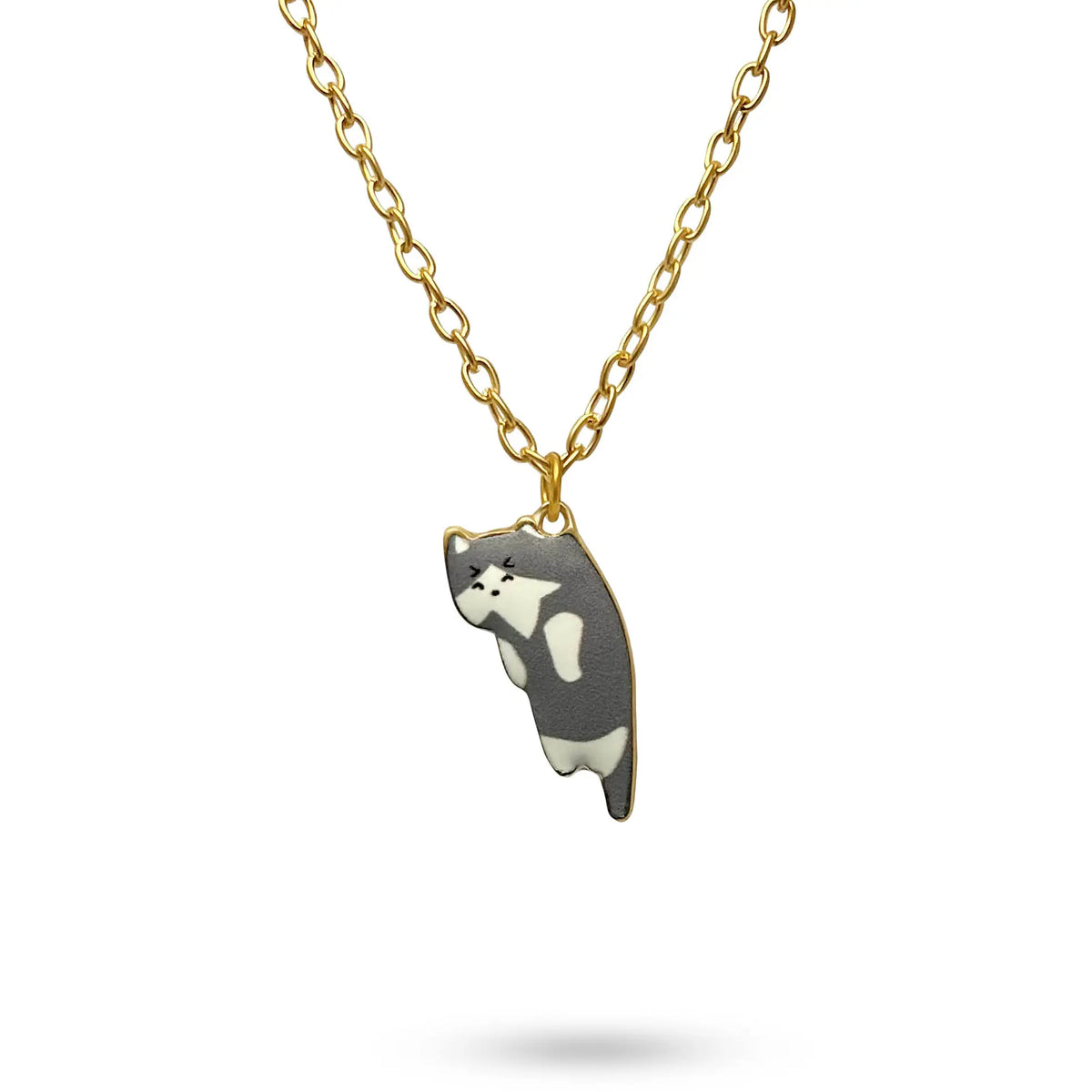 Dangling Cat Necklace_Amiees