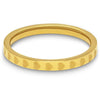 Golden Heart Etched Stacking Ring – Minimal & Meaningful