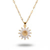 Radiant Bloom Flower Necklace