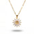 Radiant Bloom Flower Necklace Amiees