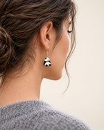 Panda Earrings