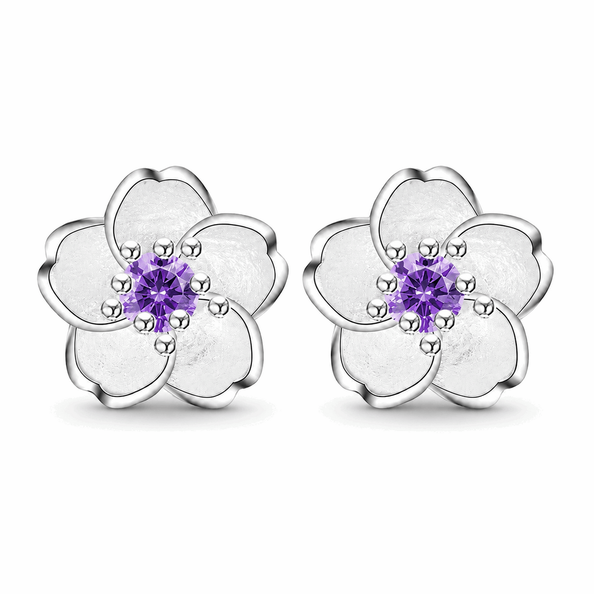 Crystal Blossom Jewelry Set Amiees